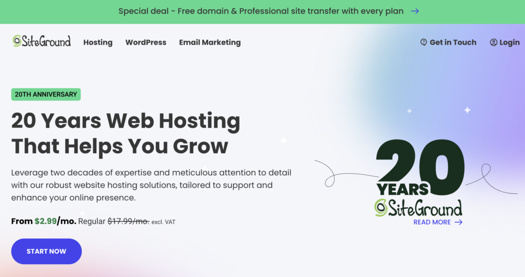Site Ground_FastestWooCommerce Hosting